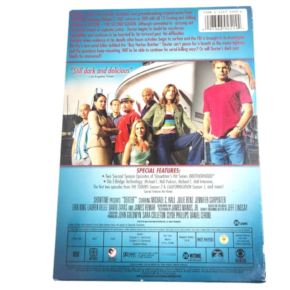 DVD 📀 CBS Dexter: The Second Season - Picture 6 of 7